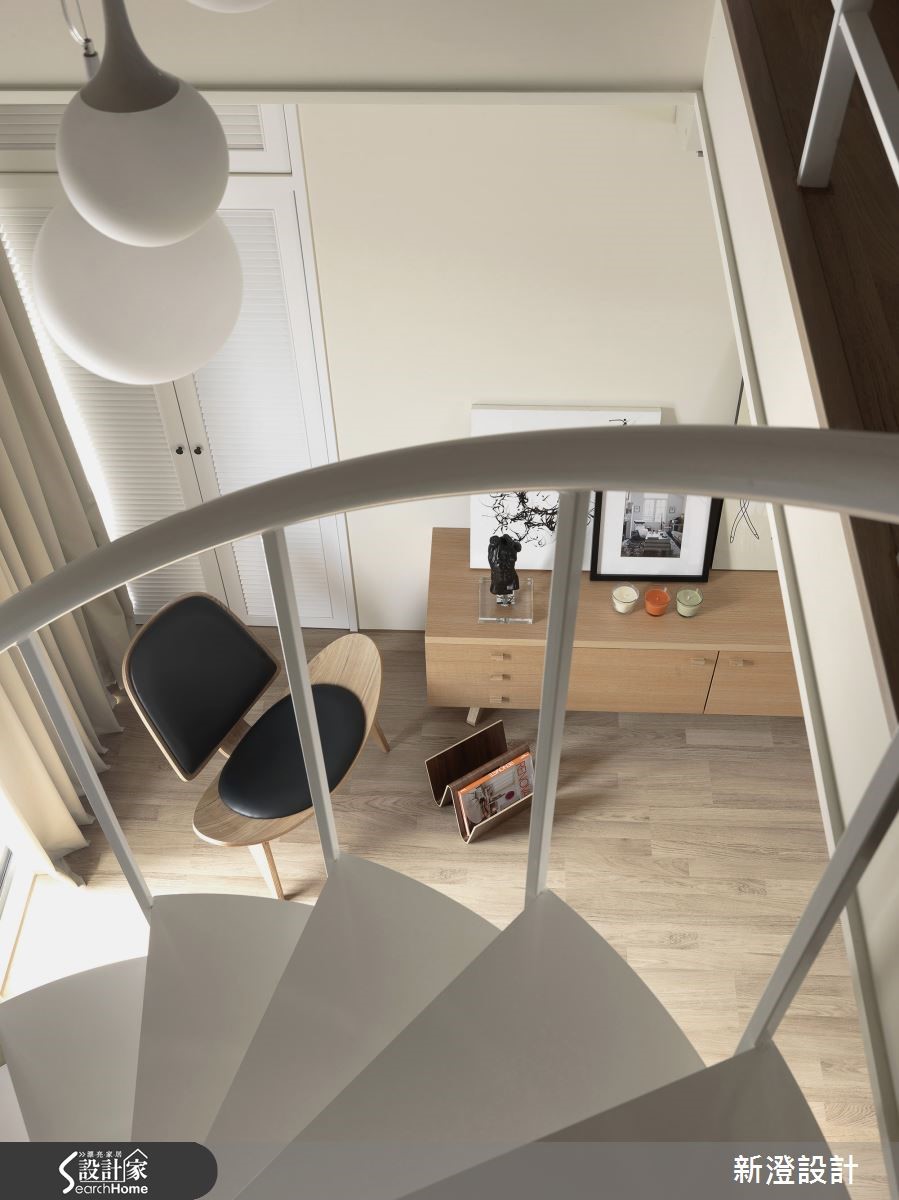 設計師將「重新定義閣樓機能」的理念注入位於新竹市的